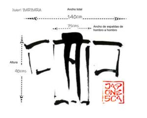 Haori Barbara Medidas