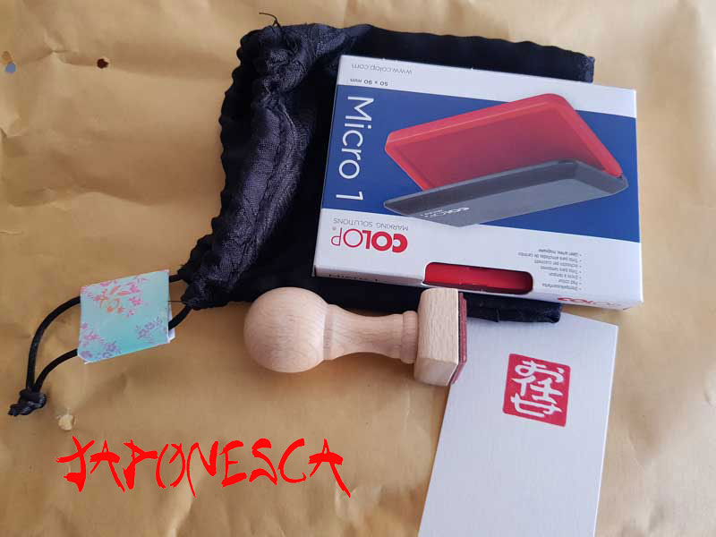 Diseño de sellos japoneses hanko para imagen de marca